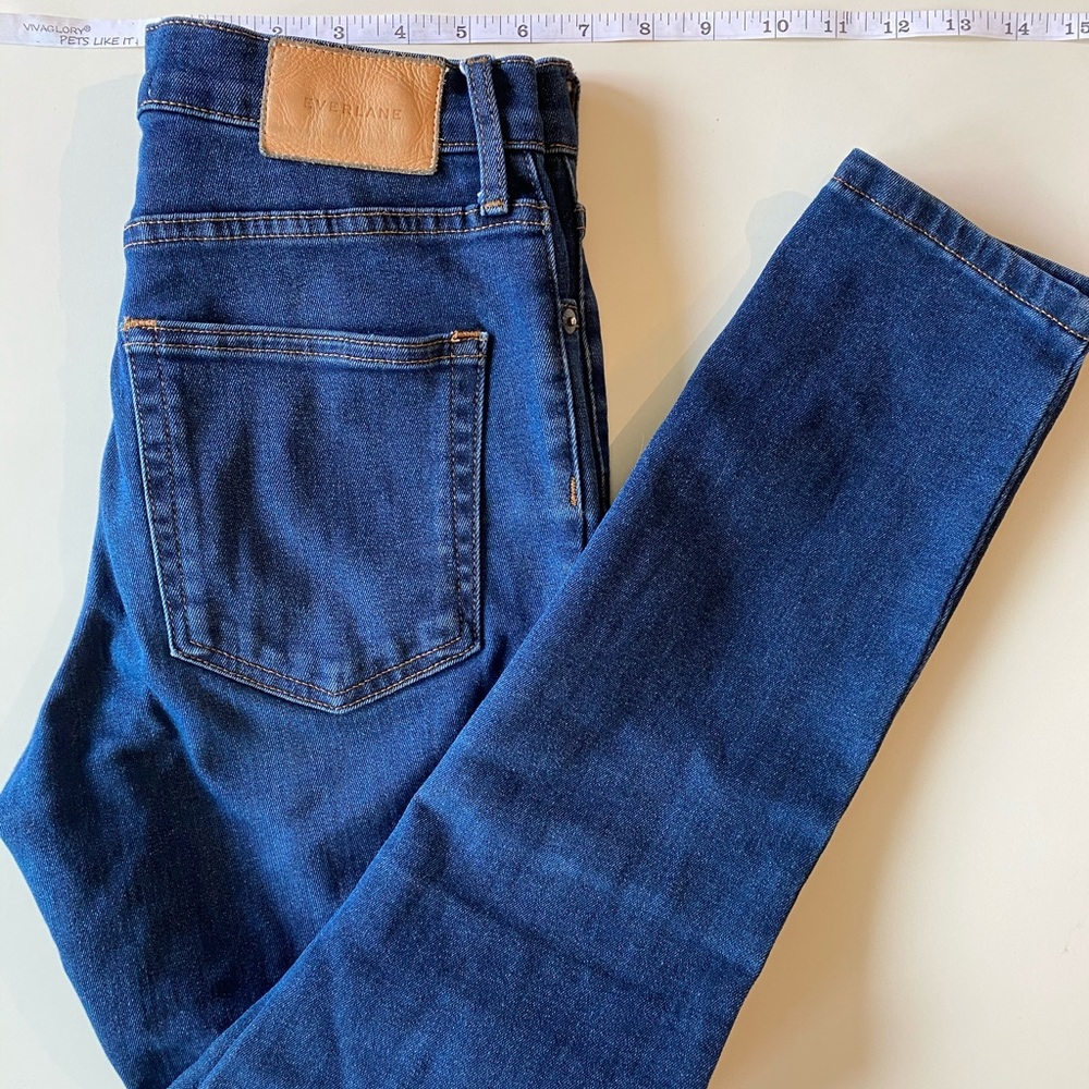 Everlane Authentic Stretch High-Rise Skinny Ankle